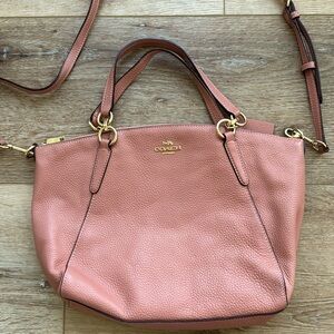 Coach Leather Handbag/Shoulder bag/Purse